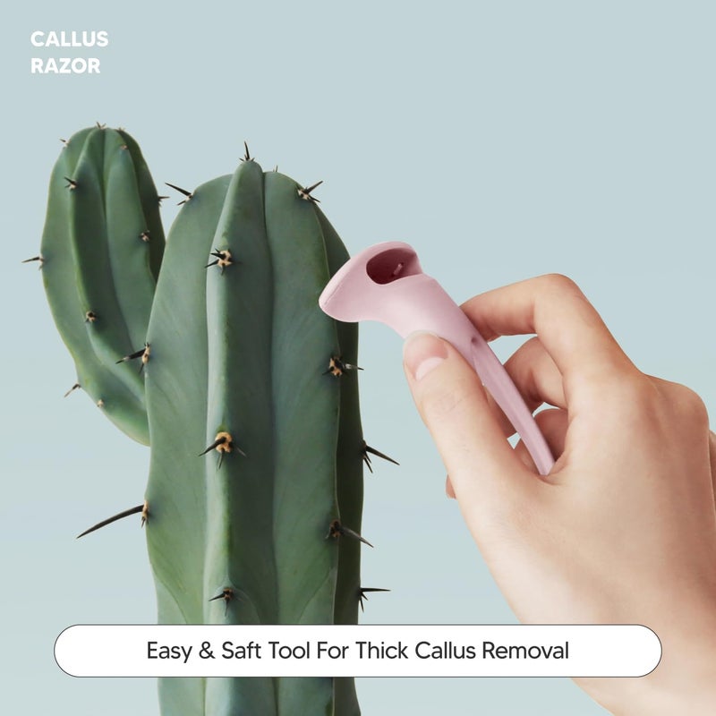 F3 Systems Callus Razor(3pack)  Pedicure Tool  Effective for Cracked Heel  Ergonomic Design for Grip  Safety Stainless Steel Callus Shaver  Blade for Foot Care  Hard  Rough Thick Callused Skin Remover - Image 2